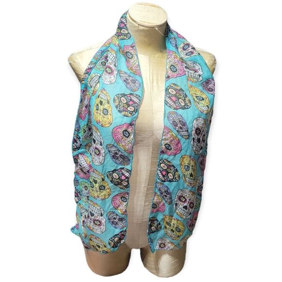 Sugar Skulls Scarf - Picture 1 of 1